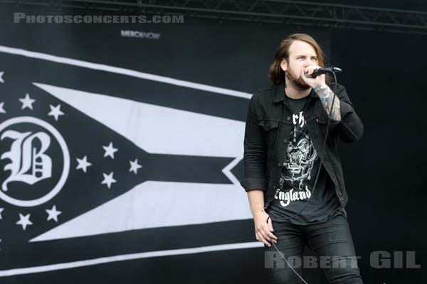 BEARTOOTH - 2016-06-10 - PARIS - Hippodrome de Longchamp - Stage 2 - 